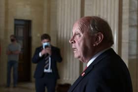 Jim Allister was criticised by Sinn Féin MLAs (Photo by Charles McQuillan/Getty Images)