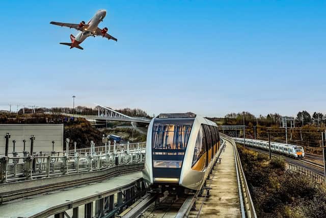 The Luton Airport Dart has been described as the most expensive train in Britain but it transforms access between airport and mainline rail station