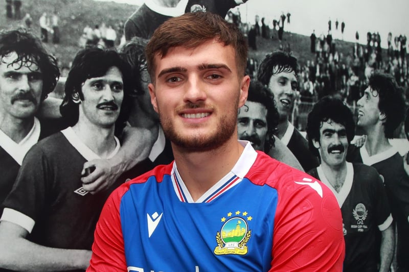 Scottish defender Euan East made the move to Windsor Park having previously played for Johnstone Burgh, Queen's Park, Albion Rovers and Queen of the South after progressing through St Mirren's academy