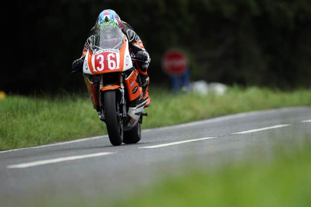 Event newcomer Jamie Coward won the inaugural Classic Superbike race at Armoy in July.