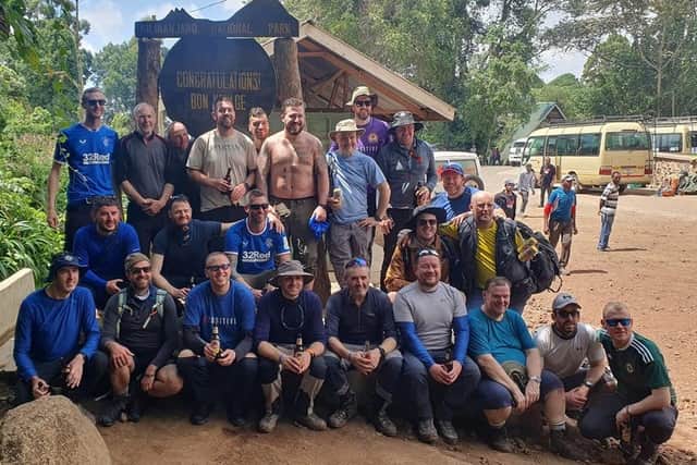 The 24 men who completed the challenge