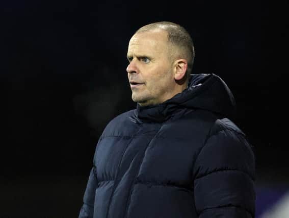 Dungannon Swifts manager Rodney McAree. (Photo by David Maginnis/Pacemaker)