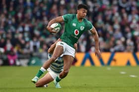 Ulster wing Robert Baloucoune of Ireland will start for Ireland against world champions South Africa on Saturday at the Aviva Stadium in Dublin. (Photo by Charles McQuillan/Getty Images)