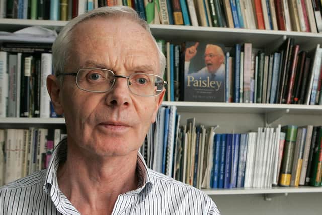 Henry Patterson is emeritus professor of Irish politics at the University of Ulster. He says that David Trimble seriously misjudged the effects of the early release of paramilitary prisoners on unionist support for the agreement