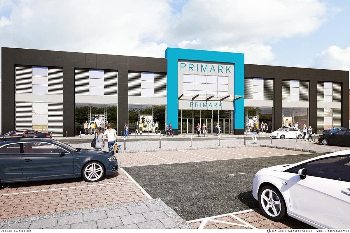 £7 million investment will see Primark open in Fairhill Shopping Centre in Ballymena in 2025