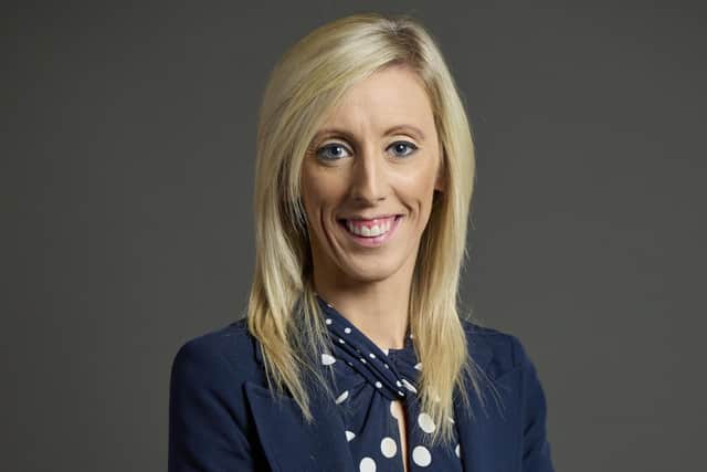 Upper Bann MP Carla Lockhart urged calm ahead of a massive Portadown demonstration.