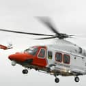 Coastguard search and rescue helicopters launched on the Solent shipping lane between the Isle of Wight and England in 2008.