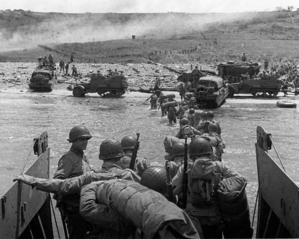 How did the filmmakers on the frontline survive D Day