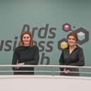 Ards Business Hub chief executive Nichola Lockhart welcomes two new members of her management team Iain Simpson and Marketing and Tasmin Parkinson. The new additions will help strengthen its mission to deliver expert business support to the Ards and North Down area