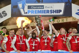 Larne were this season's Danske Bank Irish Premiership champions. Picture: Arthur Allison/Pacemaker.
