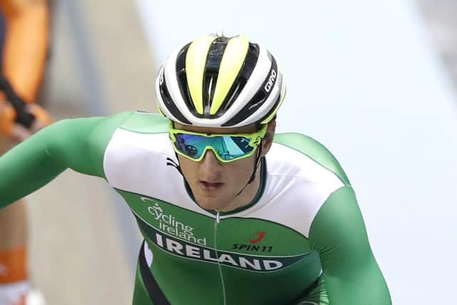 Cyclist Marc Potts