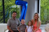 Seven-year-old Leo O’Brien from Newry - pictured with sister Kate, mum Emma and dad Andrew - has been named a British Heart Foundation Young Heart Hero for defying expectations