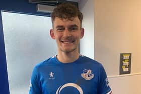 Loughgall's Benji Magee. (Photo by Loughgall FC)