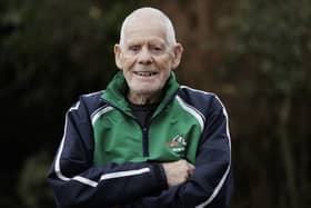 David Finlay, founder of freestyle wrestling in Northern Ireland, who has been made an MBE (Member of the Order of the British Empire) for services to Olympic wrestling in Northern Ireland, at his home in Greenisland, Carrickfergus.