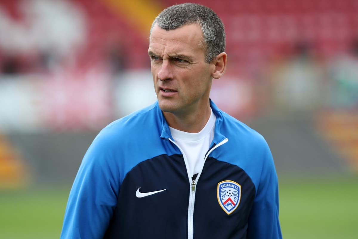 Wife of Coleraine FC manager Oran Kearney calls for end to 'vile sectarian abuse' and 'disgusting rumours'
