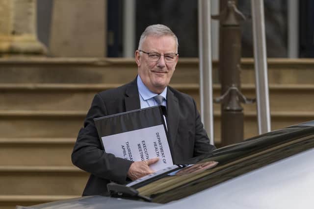 Northern Ireland health minister Mike Nesbitt said he has brought forward the timetable for building the unit by two years (Liam McBurney/PA Wire)