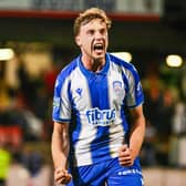 Coleraine striker Matthew Shevlin. (Photo by Andrew McCarroll/Pacemaker Press)