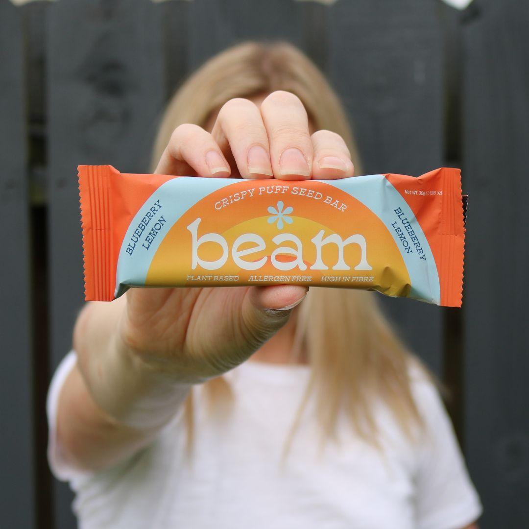 'I created Beam when I struggled to find a healthy snack bar that I could bring into our home'
