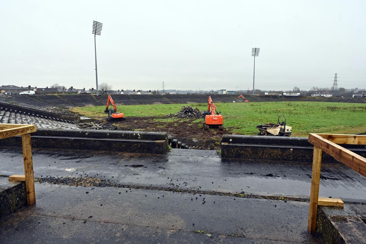 Casement Park: Funding shortfall remains as 'blockage' to development of GAA stadium for Euro 2028 football tournament