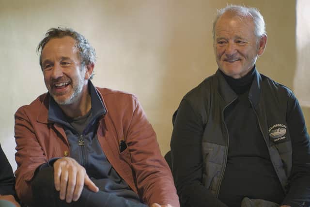 Actor Chris O'Dowd and Bill Murray in A Course Called Ireland