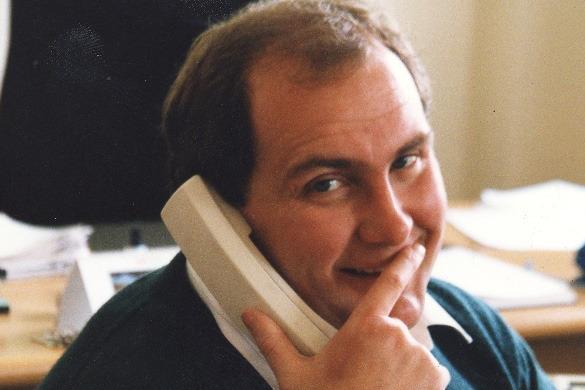 David Lyons, pictured earlier in his Finlay career, was always known for his humility, practical mindset, and people-first approach