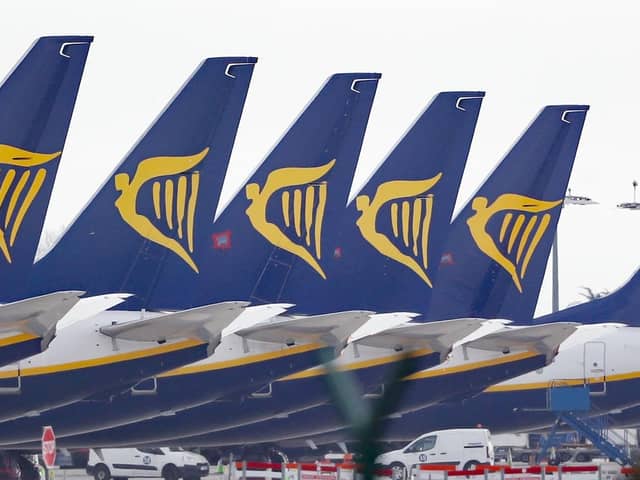 Ryanair cuts winter schedule routes and blasts Dublin airport over increased passenger charges.  Photo: Niall Carson/PA Wire
