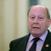 Jim Allister says that under the new DUP-UK deal, NI will still retain red and green lanes, an Irish Sea Border and EU jurisdication on trade laws. Photo: Liam McBurney/PA Wire