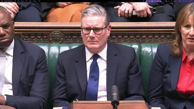 Screen grab of  Prime Minister Sir Keir Starmer following his statement in the House of Commons, London, on security vetting. Picture date: Monday April 20, 2026. PA Photo.