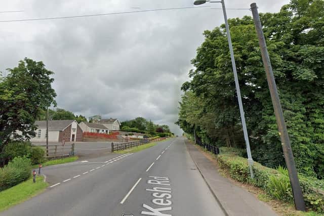 A general view of the Kesh Road, Irvinestown. Photo: Googlemaps