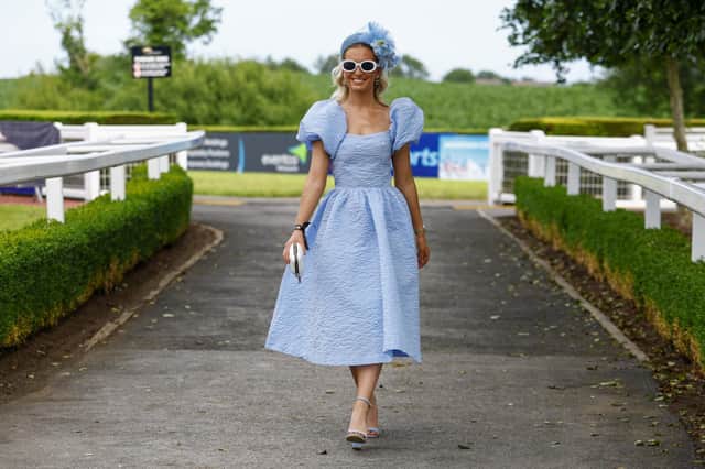Maria McAvoy wins Best Dressed at Down Royal Racecourse.

Photo by Phil Magowan / Press Eye