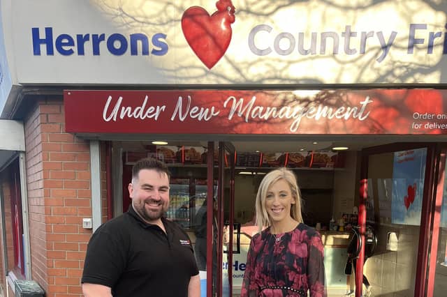 Member of Parliament for Upper Bann, Carla Lockhart, has welcomed the exciting changes at Herrons Country Fried Chicken in Portadown, now under the new management of local entrepreneur Darren Ogle