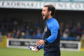 Glenavon manager Stephen McDonnell watched his side drop to the foot of the Sports Direct Premiership table last weekend. PIC: INPHO/Stephen Hamilton