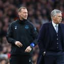 Duncan Ferguson (left) worked as assistant manager Carlo Ancelotti at Everton. (Photo by Julian Finney/Getty Images)