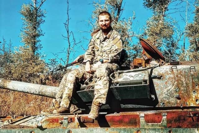 Liam Love, 24, who grew up in Coventry and was killed by a mortar bomb in Lyman in the Donetsk region of eastern Ukraine in October while fighting the Russians