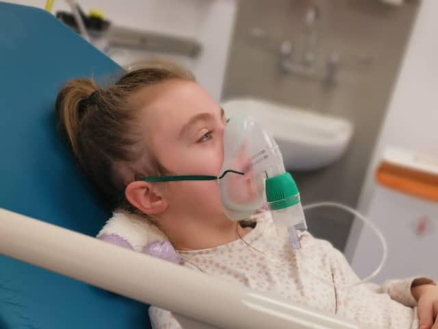Katie Hoy, 12, from Belfast,  has brittle asthma, where attacks can come on without warning