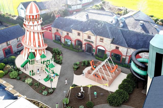 From June, younger guests to Roe Valley Resort can look forward to an array of thrilling new features that are packed with adventure. From a giant-sized Helter Skelter and soft play area to a brand-new kids' park, arcade, and thrilling pool slides, the resort is introducing next-level entertainment for younger visitors which can be accessed by both hotel residents and day visitors.