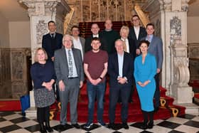 Representatives from six partner local authorities were updated today on the significant progress being made on the £1bn Belfast Region City Deal. Hosted at Belfast City Hall, the Council Panel meeting, chaired by councillor Ronan McLaughlin, Belfast City Council, was followed by a Belfast Stories site visit