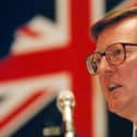 David Trimble seemed to carry "a resentful complex" towards the Republic of Ireland, according to newly declassified Irish state papers