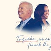 Biden's re-election promo banner on Twitter