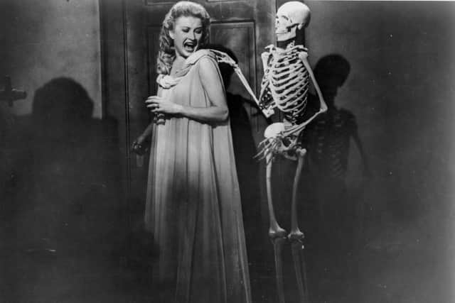 Something goes bump in the night during 'House On Haunted Hill'.