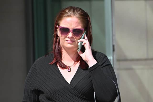 Jolene Bunting pictured at Belfast Magistrates' Court