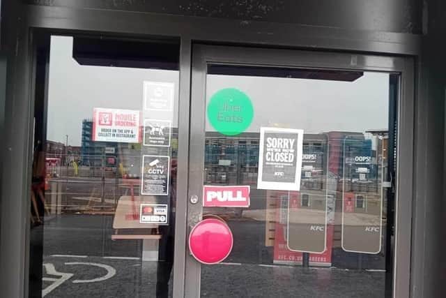 Mystery surrounds closure of a Northern Ireland KFC