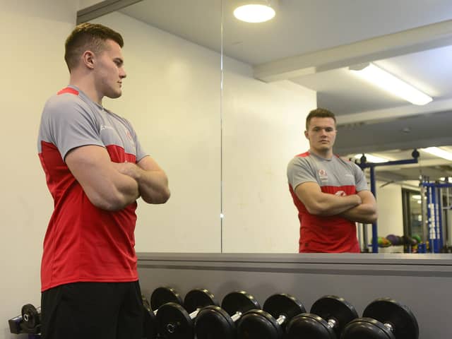 Ulster winger Jacob Stockdale is looking forward to the battle away against Scarlets this afternoon