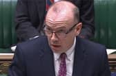 In the House of Commons today, Northern Ireland Secretary Chris Heaton-Harris said the government remains committed to implementing the Legacy Act. Earlier, at the High Court in Belfast, Mr Justice Adrian Colton ruled that the provision for conditional immunity from prosecution for Troubles offences in the Act is not compliant with the European Convention on Human Rights (ECHR)