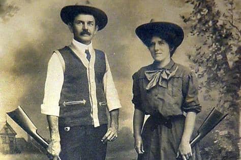 Frank Butler and Annie Oakley