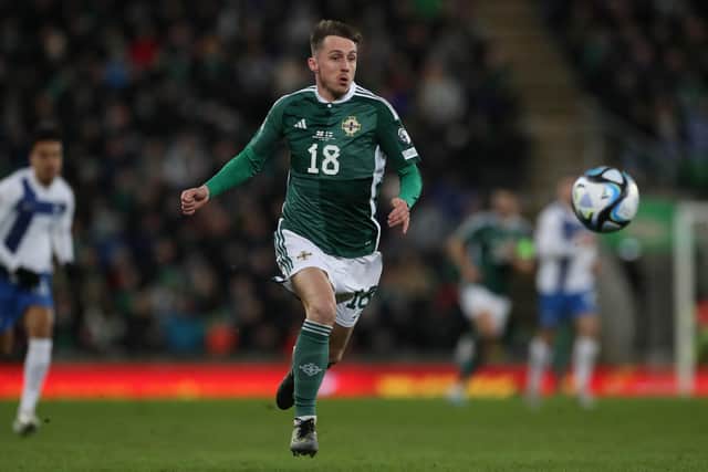 Northern Ireland international Gavin Whyte has been linked to Irish League clubs including Ballymena. (Photo by Brian Little/PressEye)