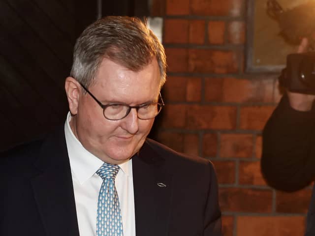 Sir Jeffrey Donaldson became DUP leader in July 2021 following the resignation of Edwin Poots