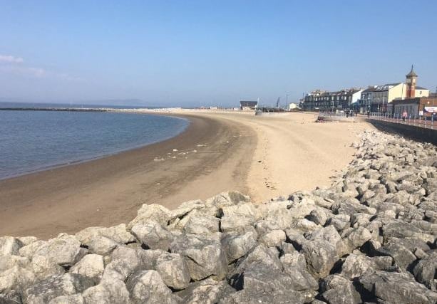Take a stroll along the beach in Morecambe and breathe in the sea air