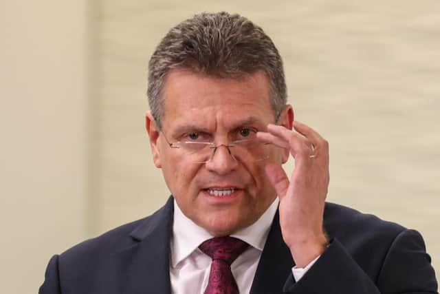 Maros Sefcovic is reported to have said the ‘Stormont Brake’ is limited