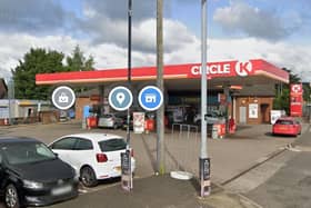 Petrol filling station, Woodburn Road, Carrickfergus. Photo: Google Maps
